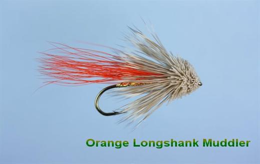 thumbnail image 2 of Troutflies UK Orange Muddler Minnows – 6 Pack, Streamer Flies For Trout, Assorted Sizes 2 of 3